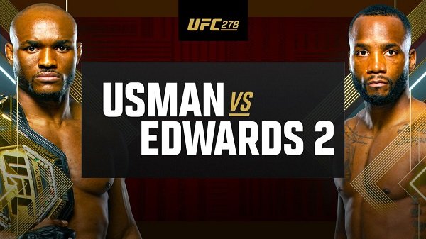 UFC 278 Усман - Эдвардс 2 21 августа 2022 смотреть онлайн